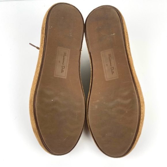 MASSIMO DUTTI Brown Suede Sneakers - Picture 7 of 8